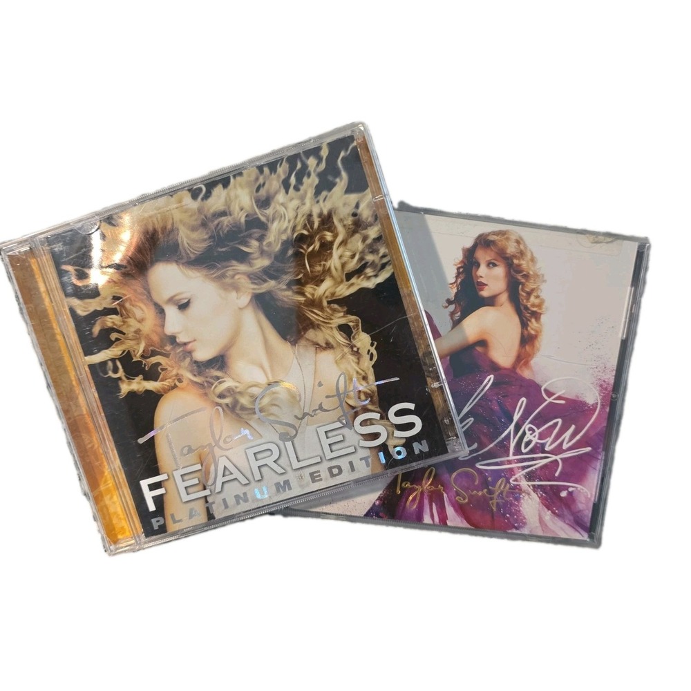 Taylor Swift 2010, 2009 CD Album Covers, Cases, Insert Booklets DVD Only No CDs
